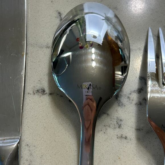 Lot of Mikasa Bravo Stainless Flatware As Pictured 11 Pieces - Picture 7 of 16